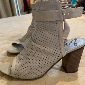 Sam Edelman Block Heel Open Toe Shoe - Women’s Size 9